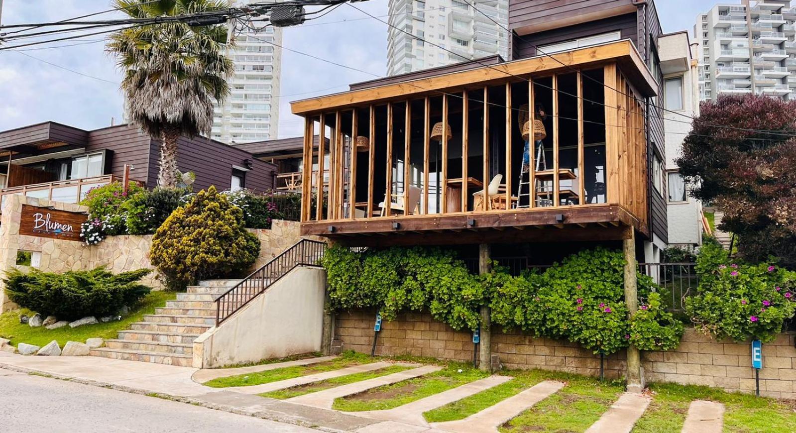 Blumen Platz Apart Hotel Concón Exterior foto